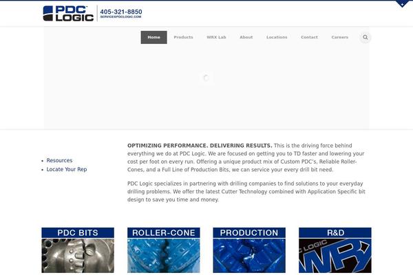 Spectro theme site design template sample