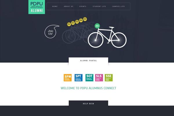 pdpualumni.com site used Pdpu
