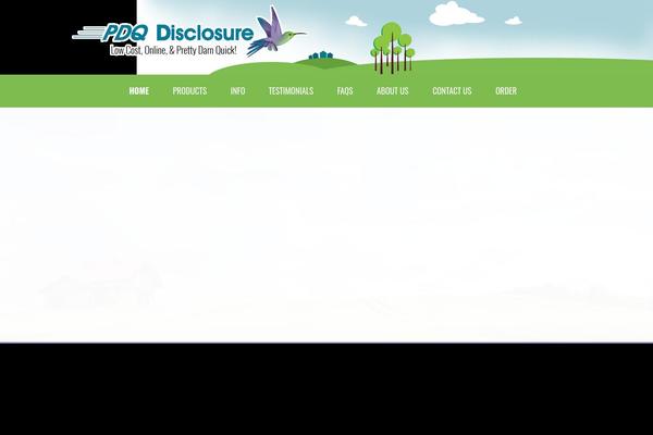 pdqdisclosure.com site used Pdq