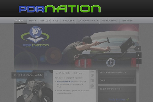 pdr-nation theme websites examples