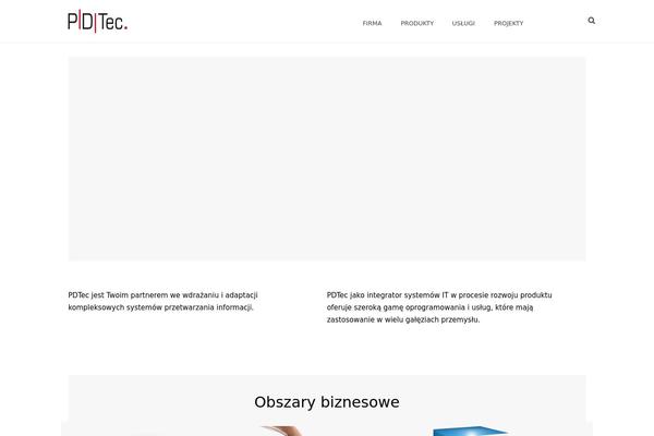 Jupiter theme site design template sample