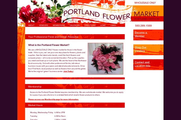pdxflowermarket.com site used Pdxflower