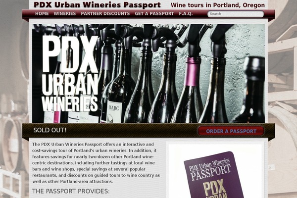 pdxwinetour.com site used Winerytours
