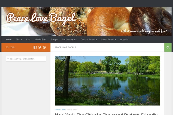 Hueman theme site design template sample