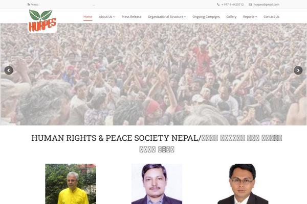 peacesocietynepal.org site used Peacesociety