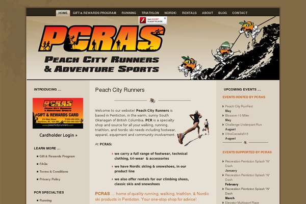 peachcityrunners.com site used Pcas