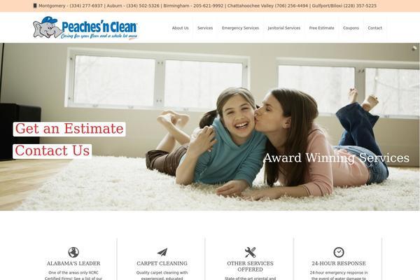 peachesnclean.com site used Peachesnclean-new