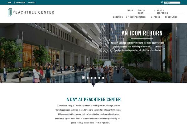 peachtreecenter.com site used Peachtree-center