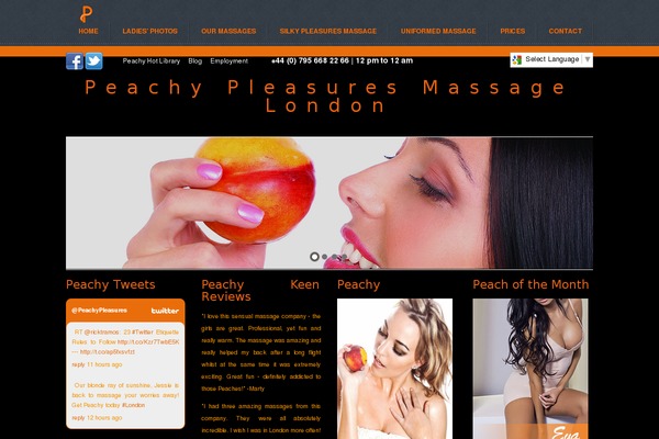 peachypleasures.com site used Peachy