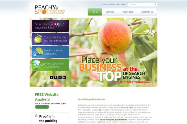 peachyspot.com site used Theme1191