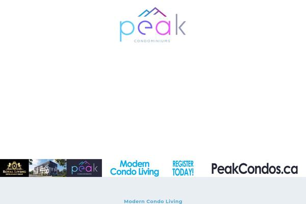 peakcondos.ca site used Accalia-child