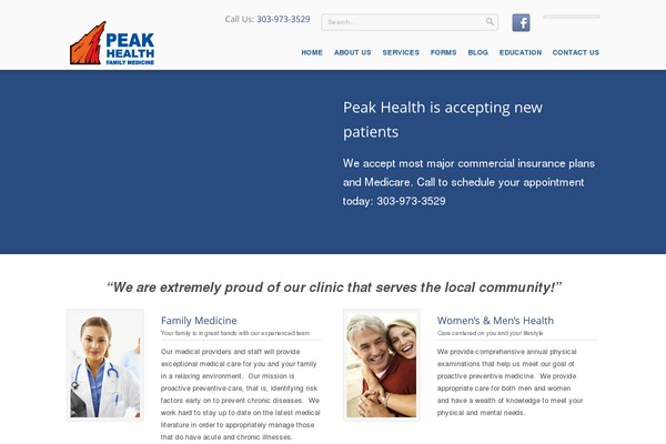 peakhealthmedicine.com site used Care3