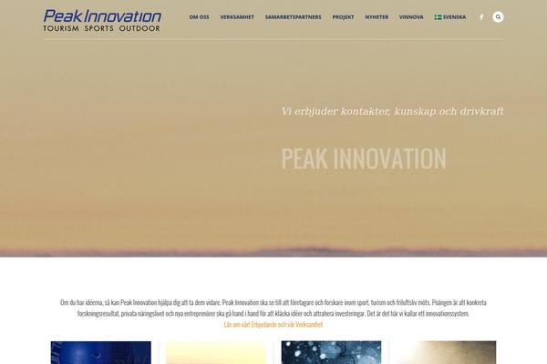 peakinnovation.se site used Hello-elementor-peak