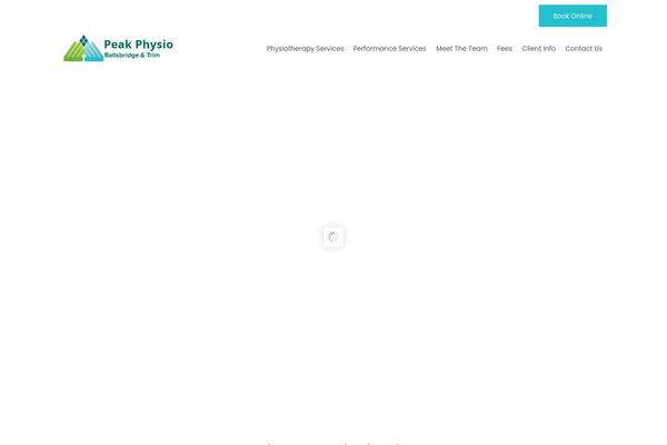 peakphysio.ie site used Angle