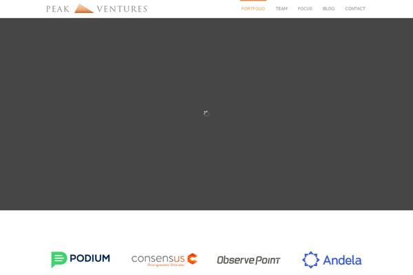 peakventurecapital.com site used Gcm