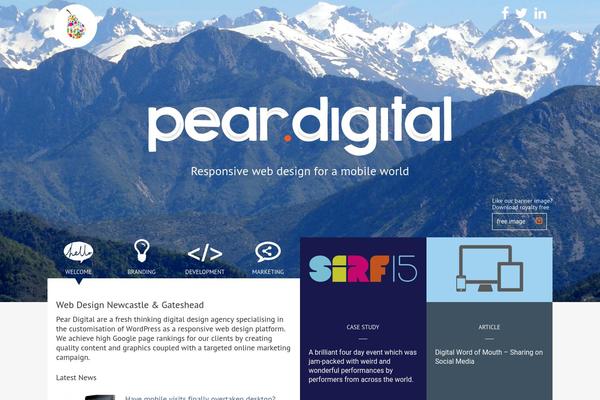 pear-digital.com site used Peardigital