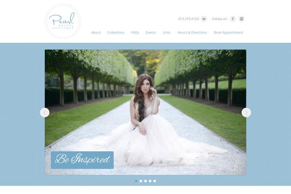 Pearl theme site design template sample