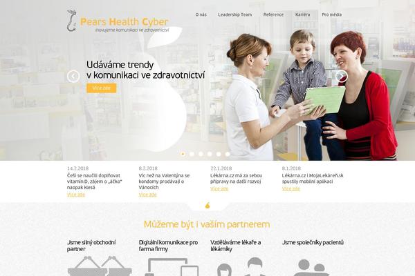 pearshealthcyber theme websites examples