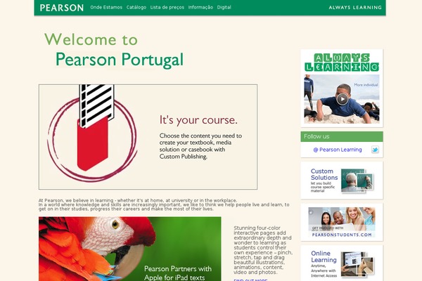 pearson.pt site used Ppl2