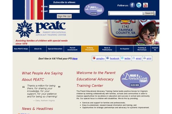 peatc.org site used Lovemyprovider