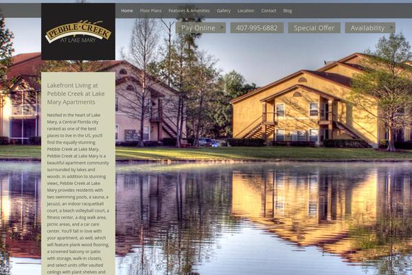pebblecreeklakemary.com site used Harmony_2022