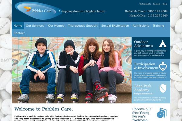 pebblescare.com site used Visions