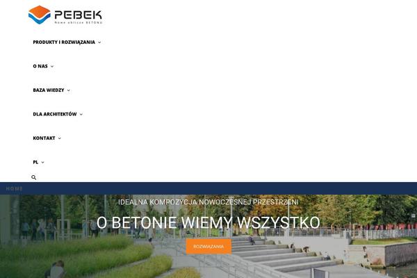 pebek.pl site used Pebek
