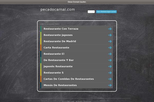 pecadocarnal.com site used Pecadocarnal