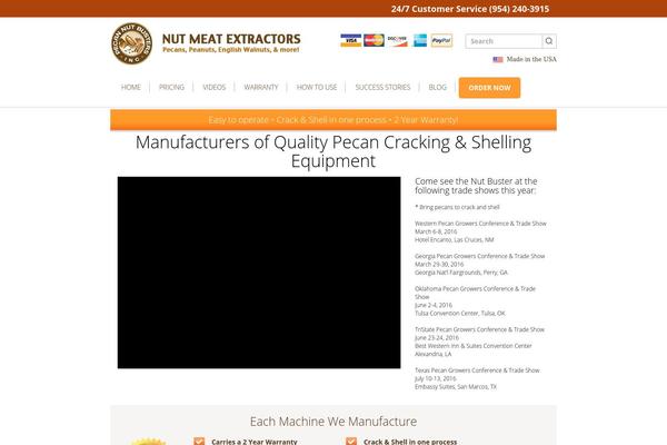 pecannutbusters.com site used Pecan