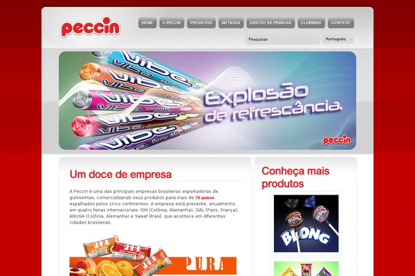 peccin.com.br site used Astrusweb