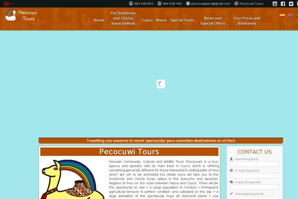 pecocuwi.com site used Pecocuwi