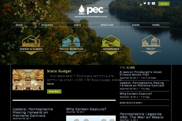 pecpa.org site used Pec