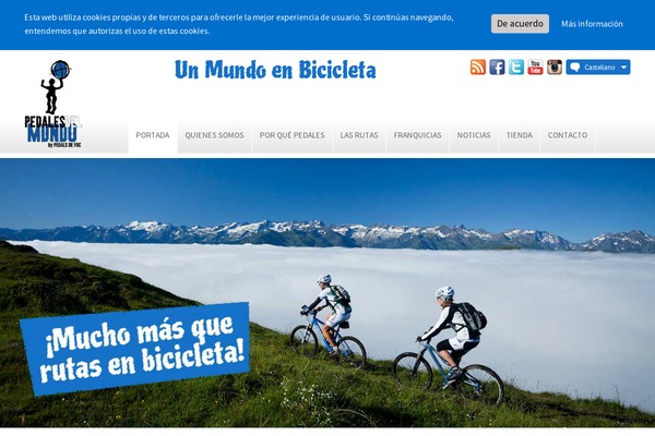 pedalesdelmundo.com site used Pedales-del-mundo
