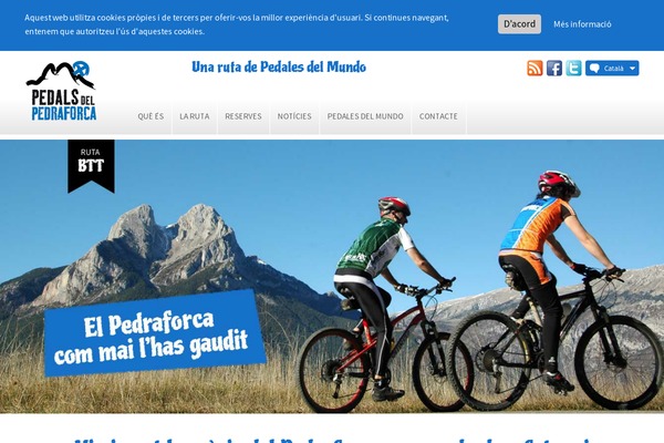 pedalsdelpedraforca.com site used Pedales-del-mundo-ruta