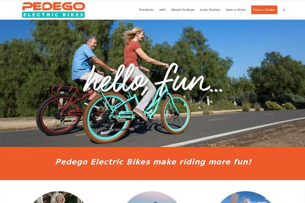 pedegoelectricbikes.com site used Pedego-new-theme