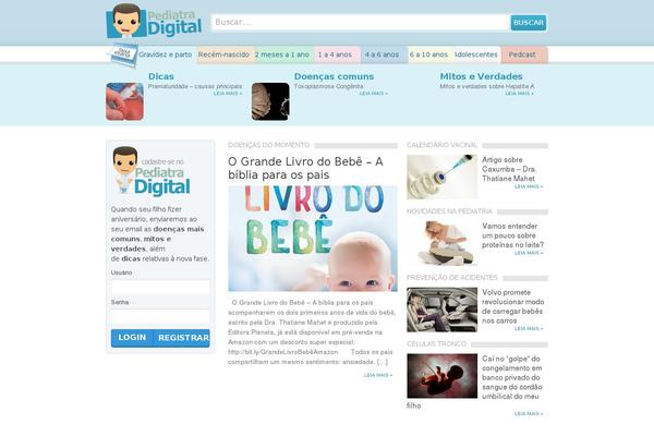 pediatradigital.com.br site used Pediatra-digital