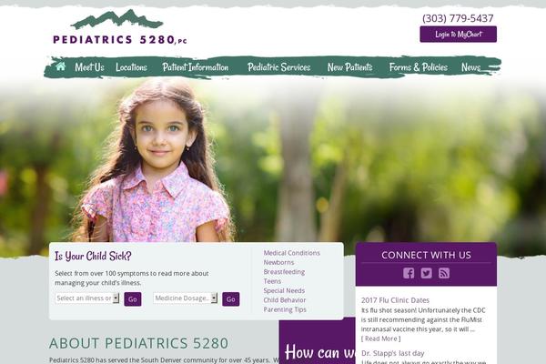 pediatrics5280.com site used Pediatrics5280.com