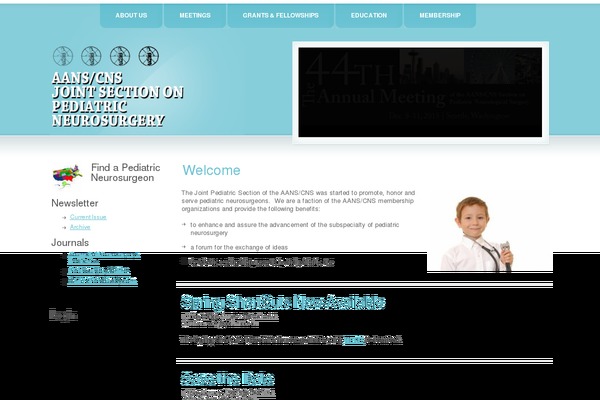 pedsneurosurgery.org site used Pediatric-neurological-surgery