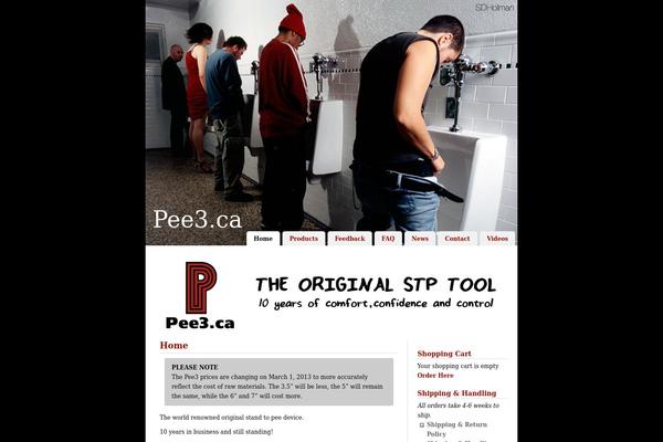 pee3.ca site used P3