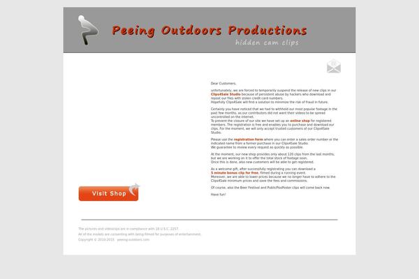 peeing-outdoors.com site used P_theme