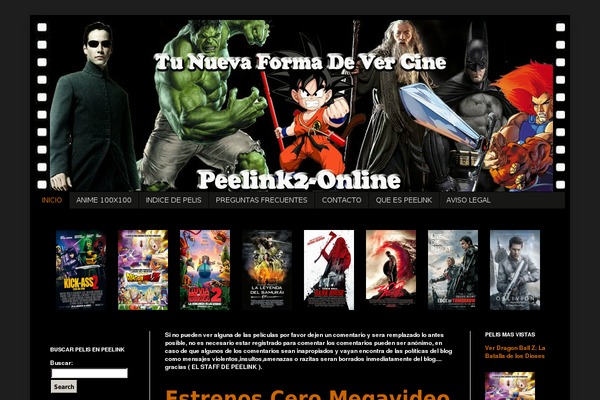 peelink2.com site used Moviescript
