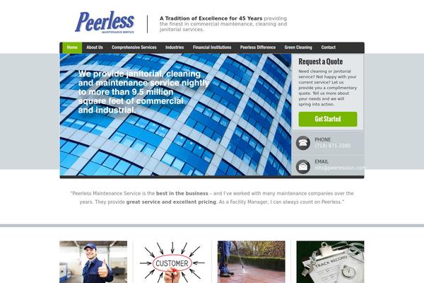 peerlesssvc.com site used Peerless-maintenance