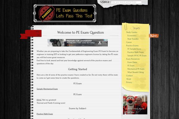 Anarcho Notepad theme site design template sample