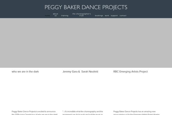 peggybakerdance.com site used Peggybakerdance_2016