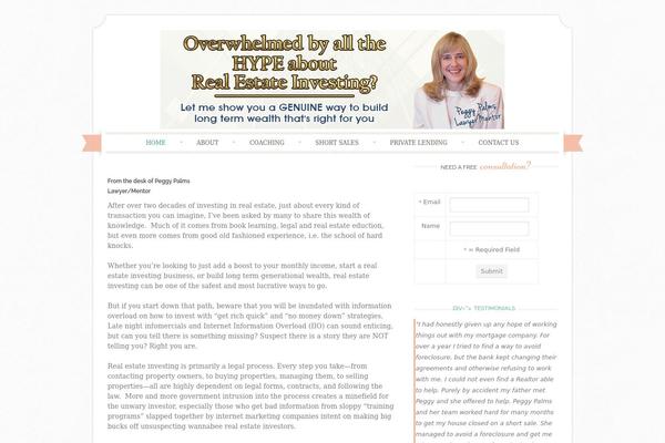 Sugar and Spice theme site design template sample