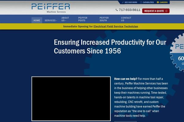 peiffer-machine.com site used Peiffermachine