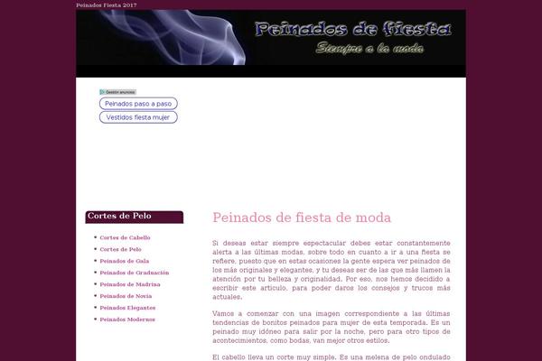 peinadosdefiesta.org site used Newplat