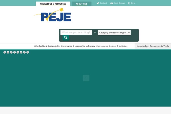 peje.org site used Peje