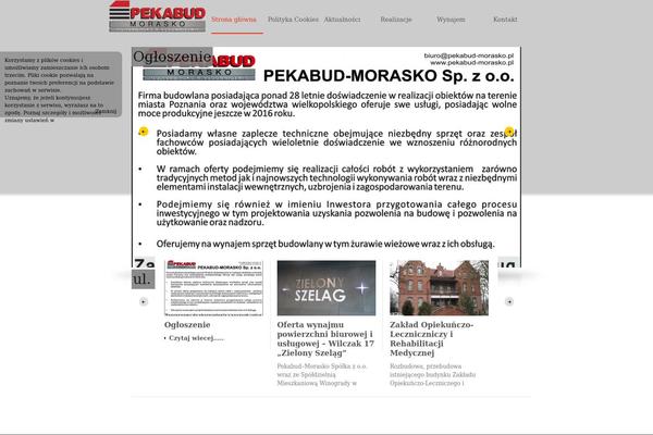 pekabud-morasko.pl site used Arrowhead