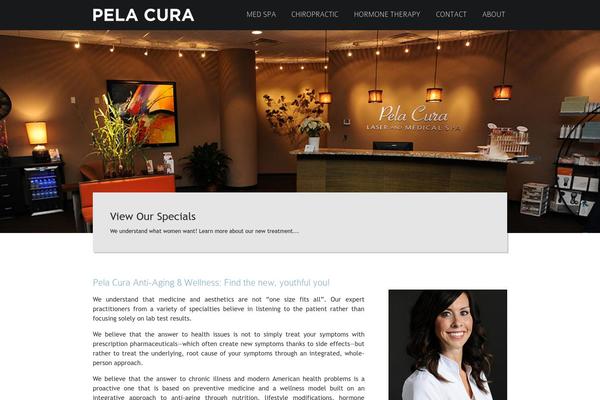 pela-cura theme websites examples